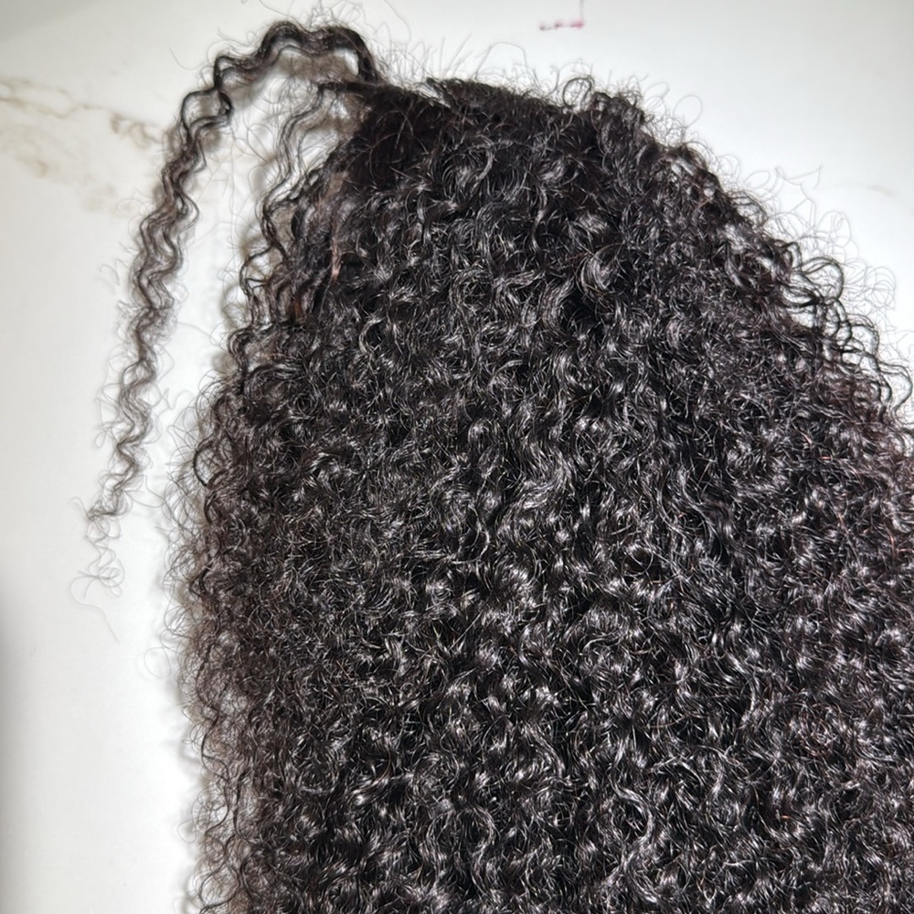🥳🥳1/2 OFF Deal!! 💯% 18” Human, Kinky Curly, Black - Picture 13 of 15